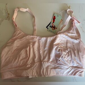 Blush Pink Women's Nursing Bralette